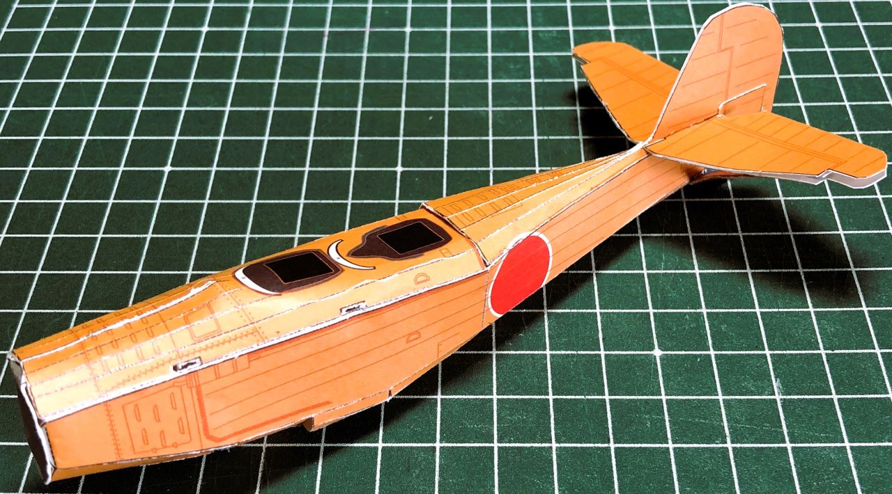 赤とんぼのペーパークラフトを作成‼その１